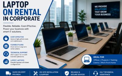 Laptop on Rental in Corporate – Flexible IT Solutions for Modern Businesses