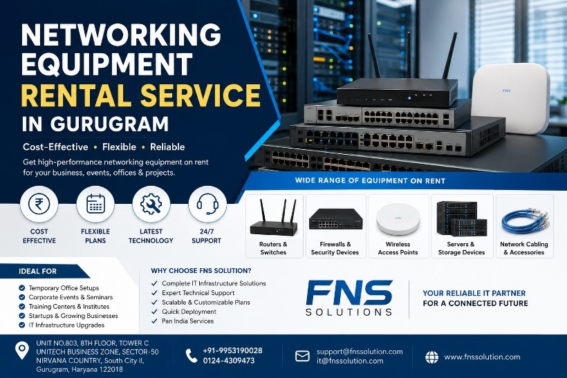 network equipment rental service